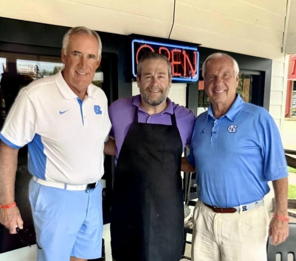Roy Williams at Scott’s Walk-Up Bar-B-Q